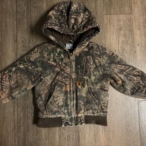 Carhartt Woodland Camo Hooded Jacket